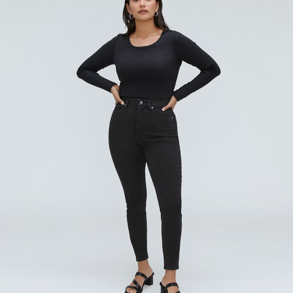 Everlane Black Way High Skinny Jeans Like New ✨ 28 R